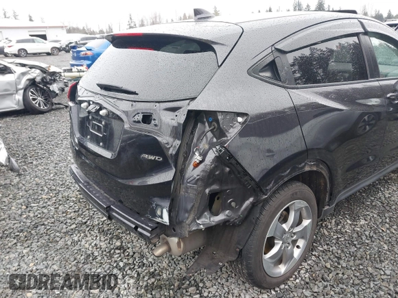 2016 Honda HR-V EX with VIN 3CZRU6H51GM762897, listed as a IAAI auction lot 41631743 with 55,940 mi miles. Bid and sale history available at carsss.com. Image 6.