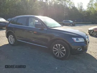 2013 Audi Q5 Premium Plus with VIN WA1LFAFP0DA027506, listed as a Copart auction lot 48366055 with 62,460 mi miles and Salvage title. Bid and sale history available at DreamBid. Image 4.