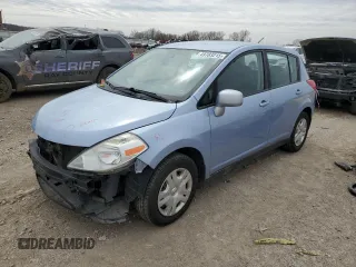 2010 Nissan Versa 1.8 S with VIN 3N1BC1CP9AL351981, listed as a Copart auction lot 49783215 with 183,633 mi miles and Salvage Title. Bid and sale history available at carsss.com. Image 1.