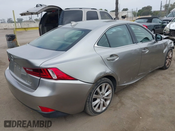 2015 Lexus IS 250 with VIN JTHBF1D26F5048136, listed as a IAAI auction lot 42575754 with 90,220 mi miles and . Bid and sale history available at DreamBid. Image 4.