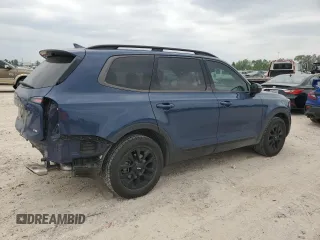 2024 Kia Telluride SX X-Line with VIN 5XYP5DGC6RG459113, listed as a Copart auction lot 52729565 with 23,743 mi miles and Salvage Title. Bid and sale history available at carsss.com. Image 3.
