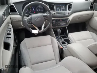 2018 Hyundai Tucson Sport with VIN KM8J33AL7JU772071, listed as a Copart auction lot 87583645 with 56,482 mi miles and Salvage Title. Bid and sale history available at carsss.com. Image 8.