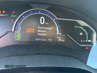 2019 Honda Clarity Plug-In Hybrid with VIN JHMZC5F14KC002619, listed as a Copart auction lot 80991494 with 53,911 mi miles and Salvage Title. Bid and sale history available at carsss.com. Image 8.