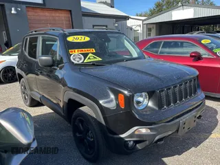 2021 Jeep Renegade Jeepster with VIN ZACNJDAB5MPN08584, listed as a Copart auction lot 88144125 with 52,840 mi miles and Clean title. Bid and sale history available at DreamBid. Image 1.