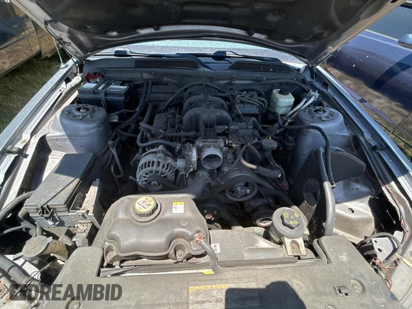 2007 Ford Mustang Deluxe with VIN 1ZVFT80N975342231, listed as a Copart auction lot 55528115 with 175,676 mi miles and Clean Title. Bid and sale history available at carsss.com. Image 7.