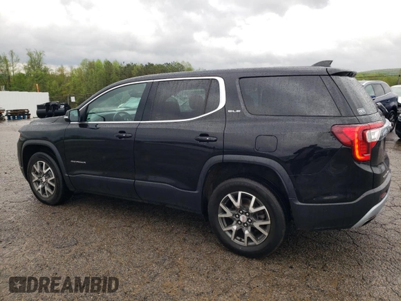 2020 GMC Acadia SLE with VIN 1GKKNRLS7LZ240632, listed as a Copart auction lot 52028205 with 51,767 mi miles and Salvage title. Bid and sale history available at DreamBid. Image 2.