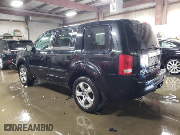 2012 Honda Pilot EX with VIN 5FNYF4H41CB001549, listed as a Copart auction lot 46063465 with 81,331 mi miles and Salvage Title. Bid and sale history available at DreamBid. Image 2.