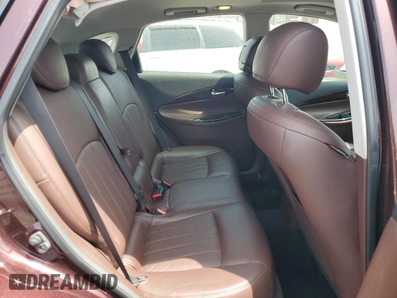2012 Infiniti EX Journey with VIN JN1AJ0HPXCM400733, listed as a Copart auction lot 59629905 with 171,470 mi miles and Salvage title. Bid and sale history available at DreamBid. Image 11.