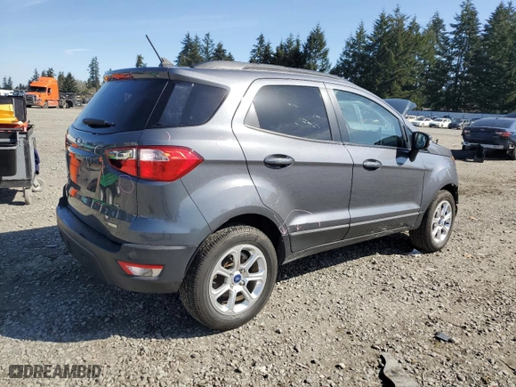 2019 Ford EcoSport SE with VIN MAJ3S2GE4KC281442, listed as a Copart auction lot 51650055 with 16,104 mi miles and Salvage Title. Bid and sale history available at carsss.com. Image 3.