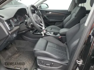 2024 Audi Q5 S line Premium with VIN WA1GAAFY8R2017168, listed as a Copart auction lot 44257095 with 16,147 mi miles and Salvage Title. Bid and sale history available at carsss.com. Image 7.