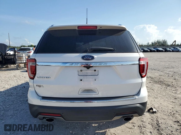 2018 Ford Explorer Limited z VIN 1FM5K7F83JGC39438, wystawiony jako Copart lot #64016245 z przebiegiem 103 898 mil mil oraz Szkoda całkowita • Salvage title. Historia ofert i sprzedaży dostępna na DreamBid. Obrazek 6.