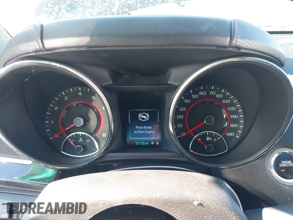 2016 Chevrolet SS with VIN 6G3F15RWXGL211696, listed as a IAAI auction lot 41367707 with 91,129 mi miles. Bid and sale history available at carsss.com. Image 7.