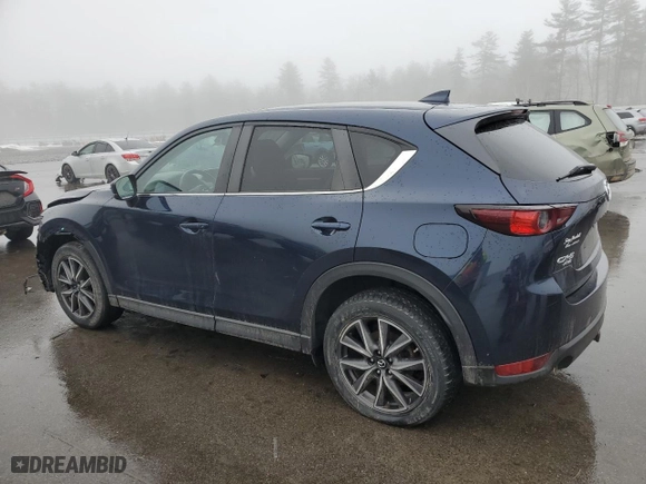 2018 Mazda CX-5 Touring with VIN JM3KFBCM3J1438709, listed as a Copart auction lot 47961605 with 117,204 mi miles and Salvage Title. Bid and sale history available at carsss.com. Image 2.