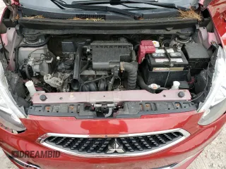 2017 Mitsubishi Mirage SE with VIN ML32A4HJ9HH015901, listed as a Copart auction lot 58991815 with 94,973 mi miles and Salvage title. Bid and sale history available at DreamBid. Image 11.