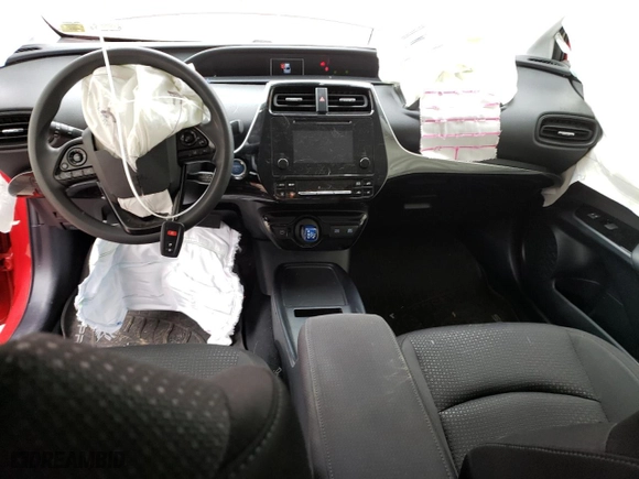 2019 Toyota Prius LE with VIN JTDL9RFU9K3003434, listed as a Copart auction lot 39912673 with 28,588 mi miles. Bid and sale history available at carsss.com. Image 8.