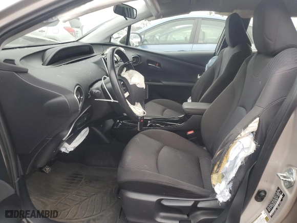 2017 Toyota Prius Prime Plus with VIN JTDKARFP5H3025405, listed as a Copart auction lot 45038225 with 74,290 mi miles and Salvage Title. Bid and sale history available at carsss.com. Image 7.