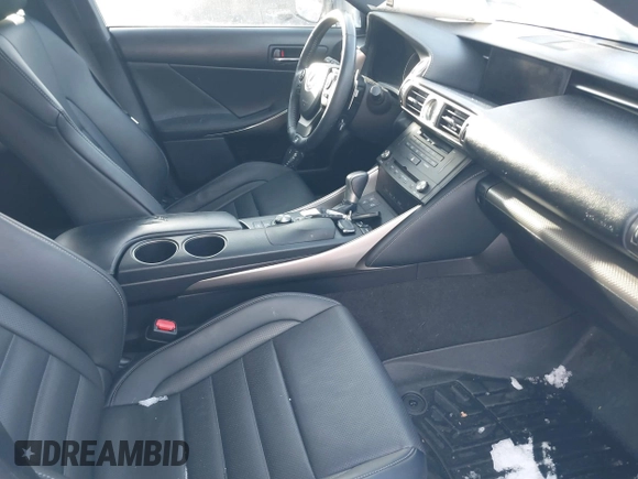 2015 Lexus IS 250 with VIN JTHCF1D28F5021296, listed as a IAAI auction lot 41572678 with 40,089 mi miles and . Bid and sale history available at DreamBid. Image 5.