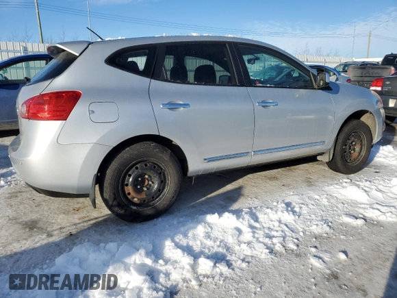 2012 Nissan Rogue S with VIN JN8AS5MT3CW264089, listed as a Copart auction lot 88095335 with 151,040 mi miles and Salvage Title. Bid and sale history available at DreamBid. Image 3.