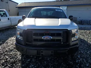 2017 Ford F-150 XL with VIN 1FTFX1CF3HKE39026, listed as a Copart auction lot 43138075 with 155,236 mi miles and Clean Title. Bid and sale history available at carsss.com. Image 5.