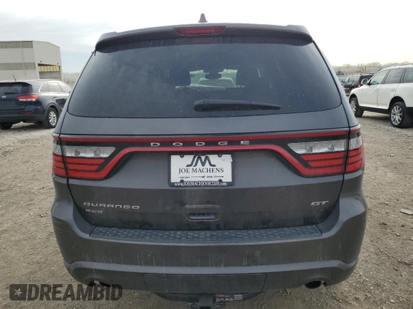 2017 Dodge Durango GT with VIN 1C4RDJDGXHC893815, listed as a Copart auction lot 50380964 with 116,492 mi miles and Salvage title. Bid and sale history available at DreamBid. Image 6.