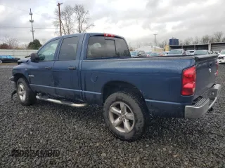 2008 Dodge 1500 ST with VIN 1D7HU18298J220512, listed as a Copart auction lot 44269115 with 222,610 mi miles and Salvage Title. Bid and sale history available at DreamBid. Image 2.