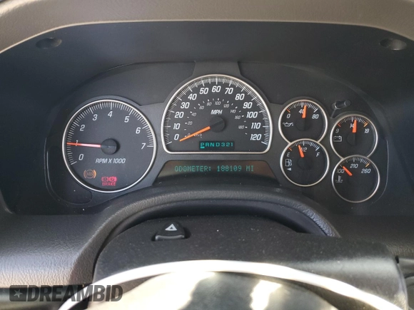 2002 GMC Envoy SLT with VIN 1GKDT13S622417307, listed as a Copart auction lot 52563685 with 188,109 mi miles and Clean Title. Bid and sale history available at carsss.com. Image 9.