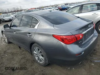 2017 Infiniti Q50 3.0t Signature Edition with VIN JN1EV7AR4HM837063, listed as a Copart auction lot 82882464 with 101,291 mi miles and Salvage Title. Bid and sale history available at carsss.com. Image 2.