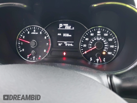 2017 Kia Forte LX with VIN 3KPFK4A76HE110741, listed as a IAAI auction lot 41797488 with 137,049 mi miles. Bid and sale history available at carsss.com. Image 7.