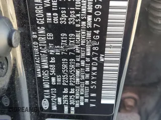 2014 Kia Sorento SX with VIN 5XYKWDA78EG475097, listed as a Copart auction lot 52358455 with 161,812 mi miles and Clean Title. Bid and sale history available at carsss.com. Image 13.