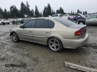 2001 Subaru Legacy with VIN 4S3BE645016202306, listed as a Copart auction lot 45784295 with 93,256 mi miles and Salvage title. Bid and sale history available at DreamBid. Image 2.