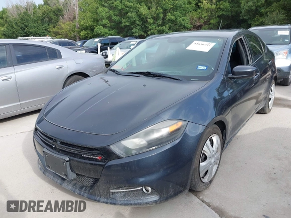 2013 Dodge Dart SXT with VIN 1C3CDFBAXDD322657, listed as a IAAI auction lot 42636593 with 187,551 mi miles and . Bid and sale history available at DreamBid. Image 2.