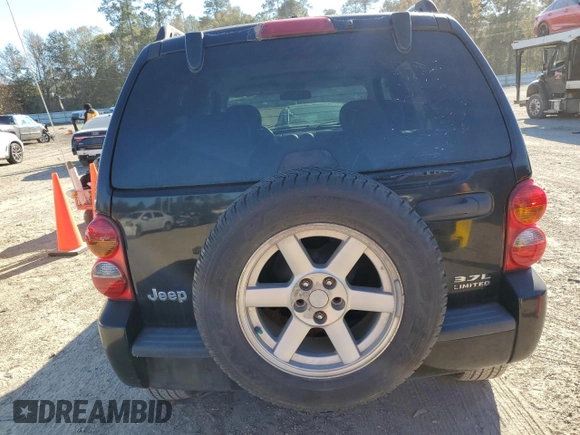 2007 Jeep Liberty Limited with VIN 1J4GK58K57W545530, listed as a Copart auction lot 86285824 with 141,007 mi miles and Salvage title. Bid and sale history available at DreamBid. Image 6.