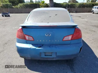 2003 Infiniti G35 w/Leather with VIN JNKCV51E43M304708, listed as a Copart auction lot 72545204 with 197,480 mi miles and Salvage Title. Bid and sale history available at DreamBid. Image 6.