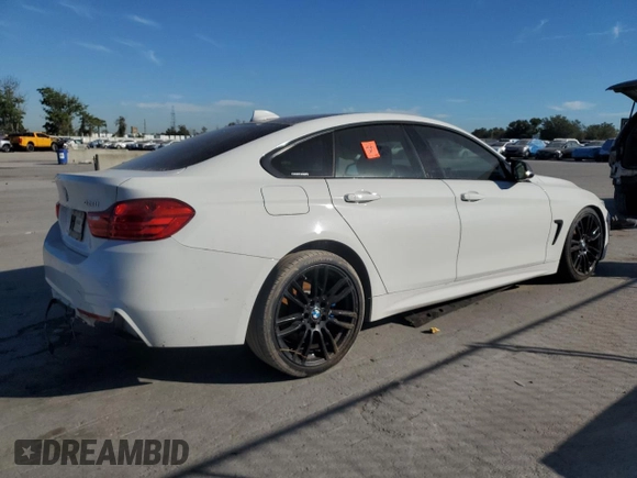 2016 BMW 4 Series 428i with VIN WBA4A9C53GG507340, listed as a Copart auction lot 82796914 with Not Provided miles and Non Repairable. Bid and sale history available at DreamBid. Image 3.
