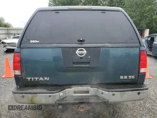 2005 Nissan Titan SE with VIN 1N6AA06B05N548873, listed as a Copart auction lot 57341215 with 178,722 mi miles and Salvage title. Bid and sale history available at DreamBid. Image 6.