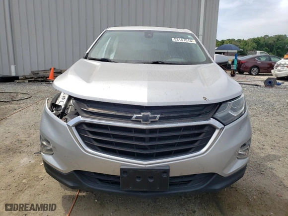 2020 Chevrolet Equinox LT with VIN 3GNAXKEV0LS506822, listed as a Copart auction lot 53157615 with 58,604 mi miles and Non Repairable. Bid and sale history available at carsss.com. Image 5.