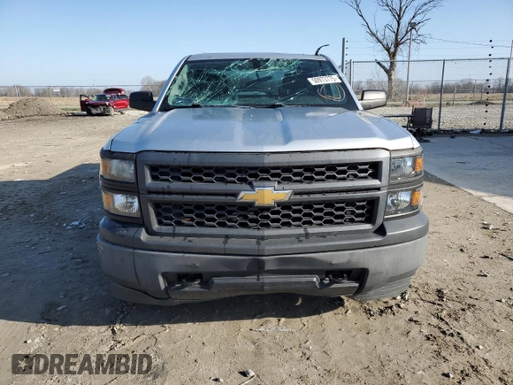 2014 Chevrolet Silverado 1500 Work Truck with VIN 3GCUKPEH8EG224221, listed as a Copart auction lot 50973775 with 188,961 mi miles and Salvage Title. Bid and sale history available at DreamBid. Image 5.