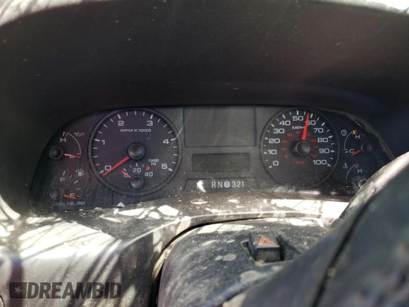 2005 Ford F-250 XL with VIN 1FTSW20P85EC42755, listed as a Copart auction lot 59545484 with Not Provided miles and Salvage Title. Bid and sale history available at DreamBid. Image 9.