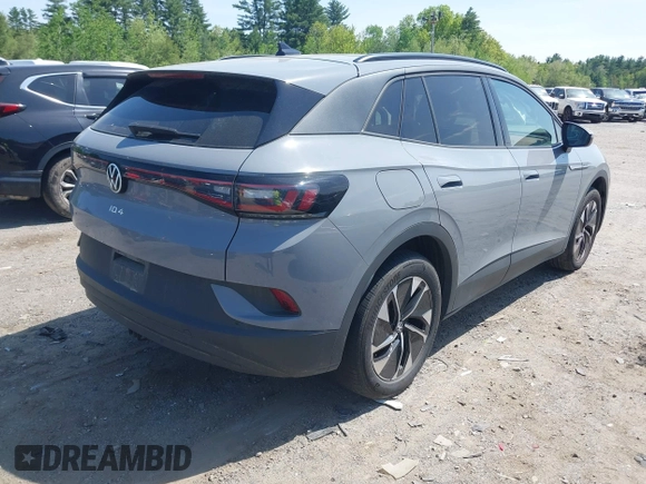 2022 Volkswagen ID.4 Pro S z VIN WVGGNPE24NP059968, wystawiony jako IAAI lot #42210089 z przebiegiem 36 860 mil mil oraz . Historia ofert i sprzedaży dostępna na DreamBid. Obrazek 4.