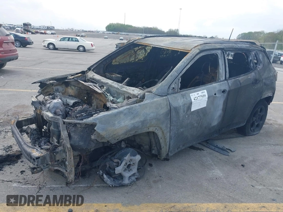 2024 Jeep Compass Trailhawk with VIN 3C4NJDDN5RT588722, listed as a IAAI auction lot 42177559 with Not provided miles and . Bid and sale history available at DreamBid. Image 2.