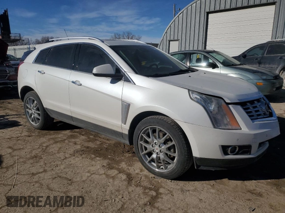 2015 Cadillac SRX Premium Collection with VIN 3GYFNGE35FS546957, listed as a Copart auction lot 42189045 with 100,079 mi miles and Salvage Title. Bid and sale history available at carsss.com. Image 4.