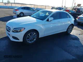 2016 Mercedes-Benz C 300 Luxury with VIN 55SWF4KB3GU117919, listed as a IAAI auction lot 41330346 with 92,810 mi miles and . Bid and sale history available at carsss.com. Image 20.