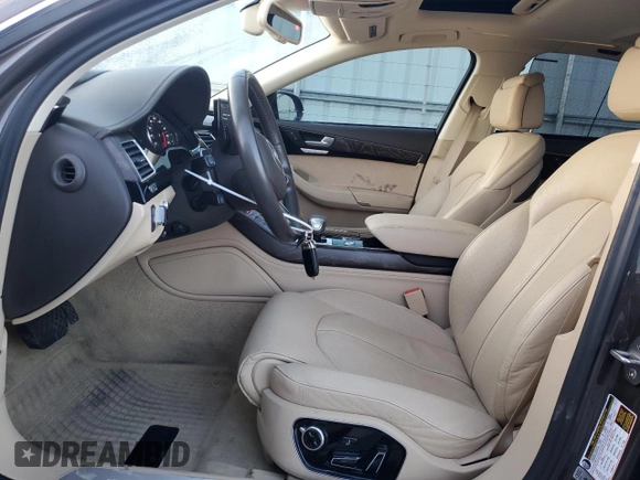 2015 Audi A8 L 4.0T with VIN WAU32AFD9FN032185, listed as a Copart auction lot 82922154 with 44,766 mi miles and Salvage Title. Bid and sale history available at carsss.com. Image 7.