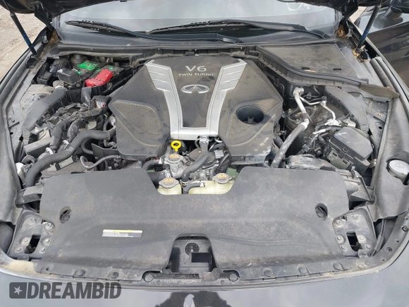 2018 Infiniti Q60 Red Sport 400 with VIN JN1FV7EL7JM631445, listed as a IAAI auction lot 42244030 with 42,121 mi miles and . Bid and sale history available at DreamBid. Image 10.