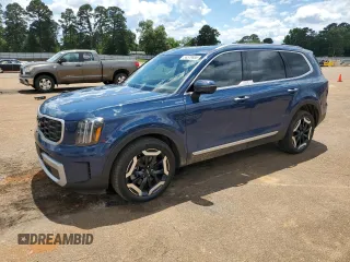 2024 Kia Telluride S z VIN 5XYP6DGC7RG492778, wystawiony jako Copart lot #56579885 z przebiegiem 35 655 mil mil oraz Szkoda całkowita • Salvage title. Historia ofert i sprzedaży dostępna na DreamBid. Obrazek 1.