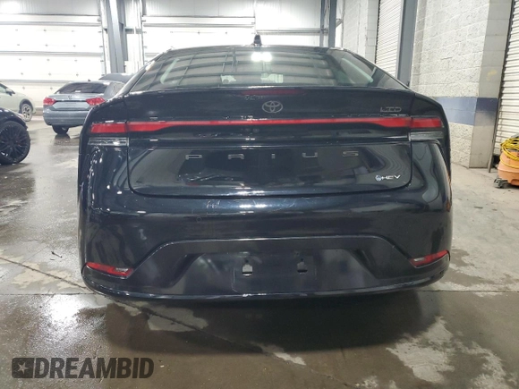 2023 Toyota Prius LE with VIN JTDADABU0P3000216, listed as a Copart auction lot 51135365 with 18,138 mi miles and Salvage Title. Bid and sale history available at DreamBid. Image 6.