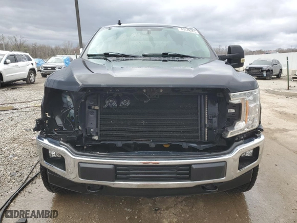 2019 Ford F-150 XL with VIN 1FTEW1E52KFA20992, listed as a Copart auction lot 49848465 with 100,975 mi miles and Salvage Title. Bid and sale history available at carsss.com. Image 5.