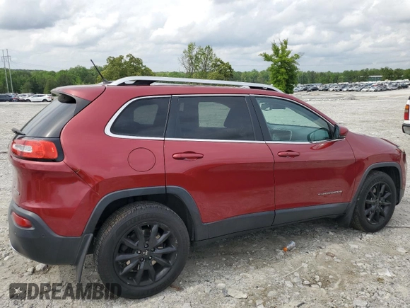 2014 Jeep Cherokee Limited with VIN 1C4PJMDS1EW278621, listed as a Copart auction lot 54518955 with 208,861 mi miles and Salvage Title. Bid and sale history available at DreamBid. Image 3.