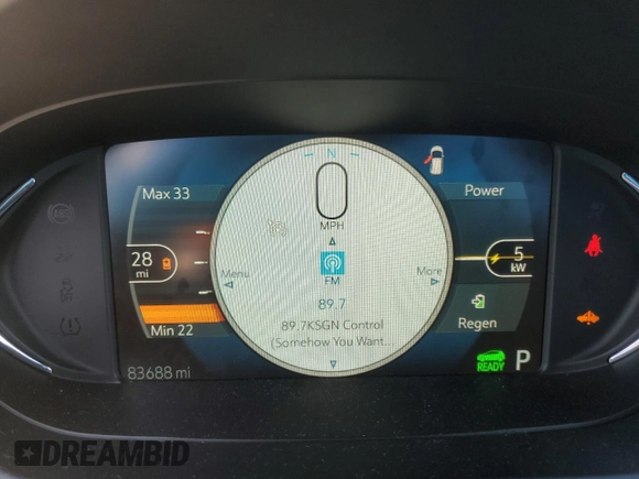 2020 Chevrolet Bolt EV Premier z VIN 1G1FZ6S02L4106293, wystawiony jako Copart lot #58087115 z przebiegiem 83 688 mil mil oraz Szkoda całkowita • Salvage title. Historia ofert i sprzedaży dostępna na DreamBid. Obrazek 9.