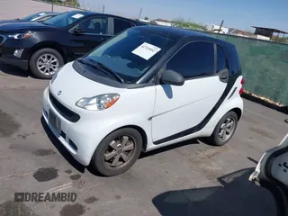 2012 Smart fortwo Pure with VIN WMEEJ3BA3CK529236, listed as a IAAI auction lot 42715092 with 110,498 mi miles and . Bid and sale history available at DreamBid. Image 2.